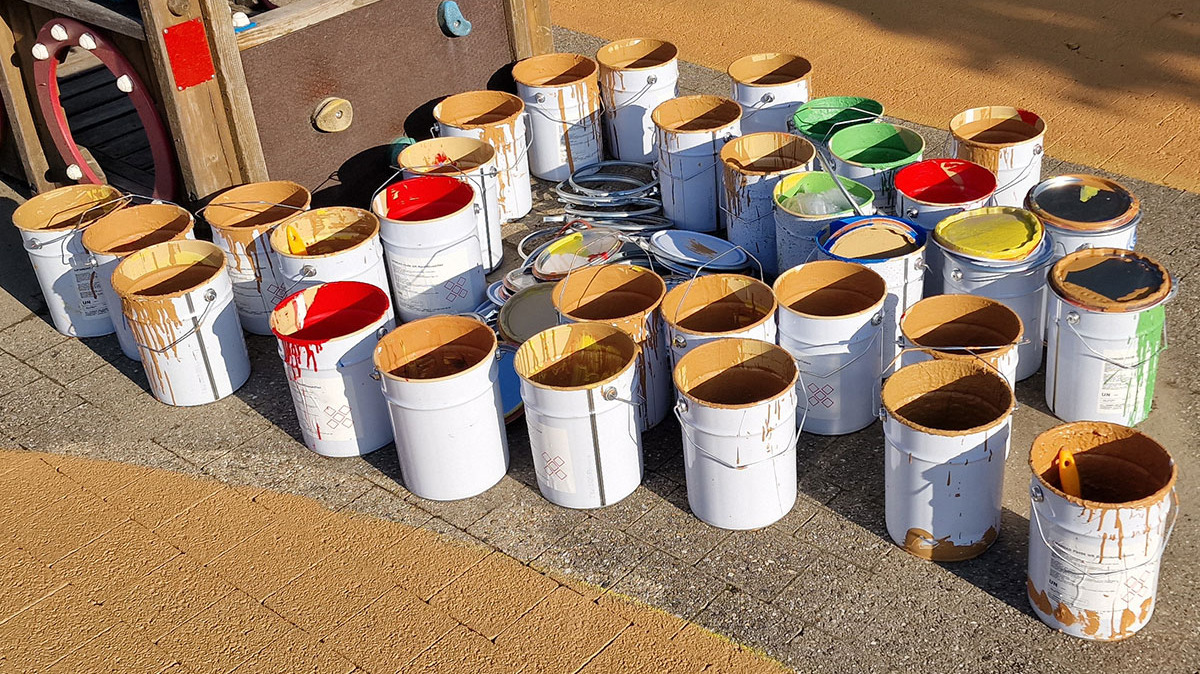 slijtvaste wegenverf