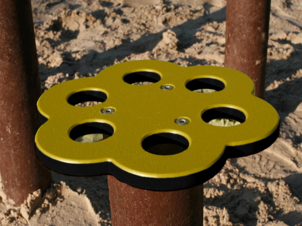 kunststof recycling stoeltje Poppy geel-2.webp