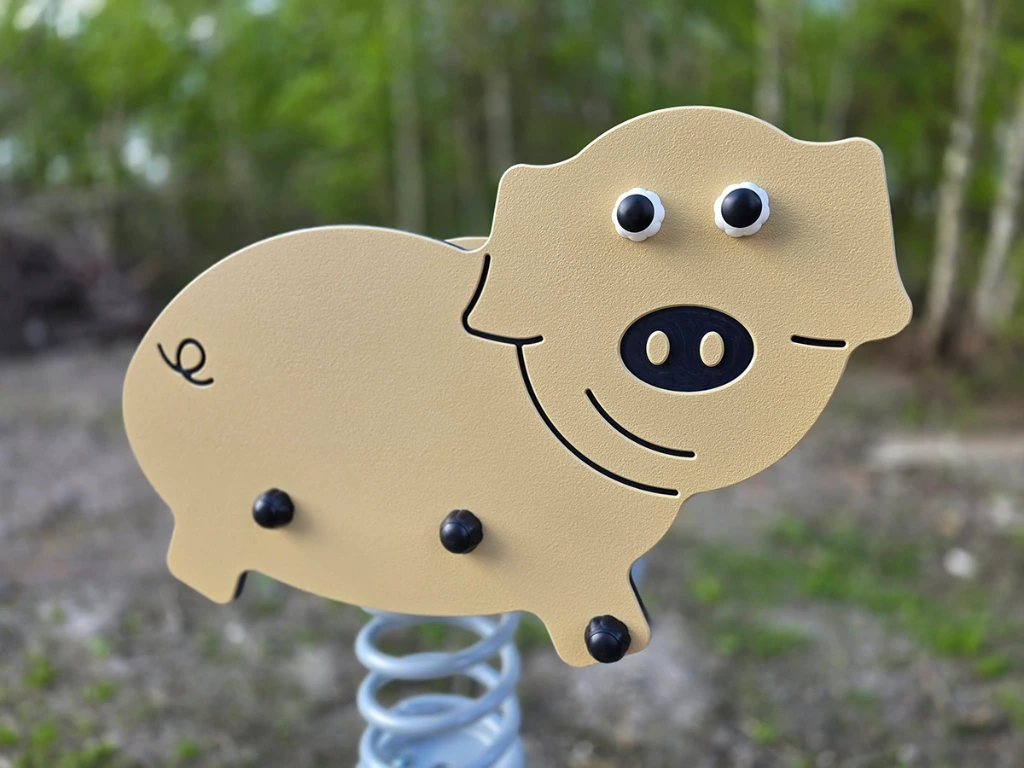 Jeu à ressort Cochon