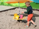 Parasol Table Sandy