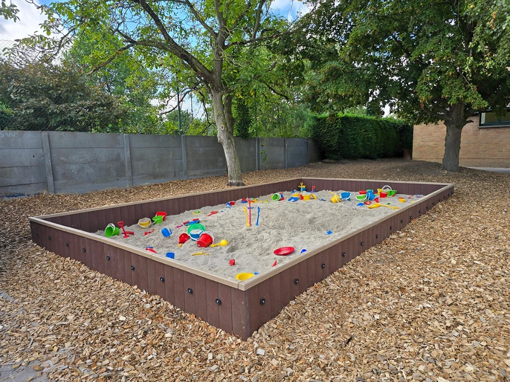 Bordure pour bac à sable