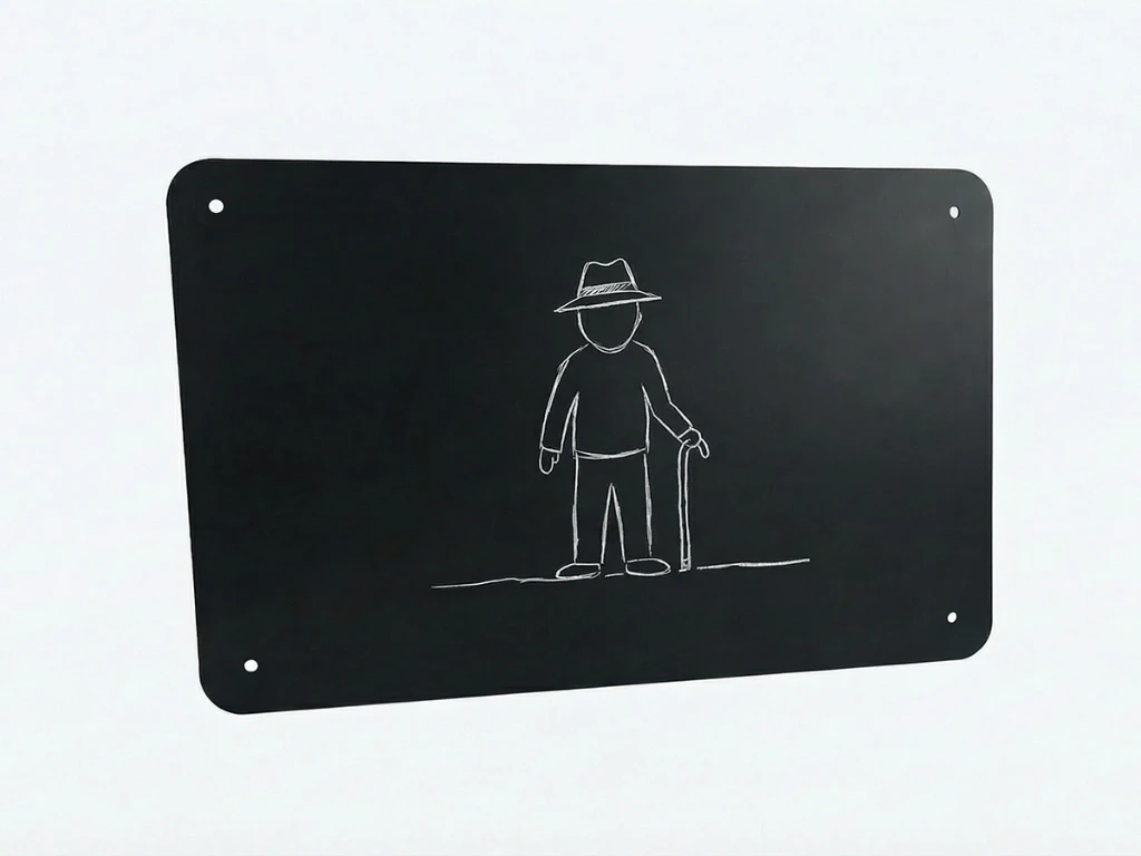 [ID601-6106ZB-NA] Chalkboard (100 x 63 cm, Without mounting)