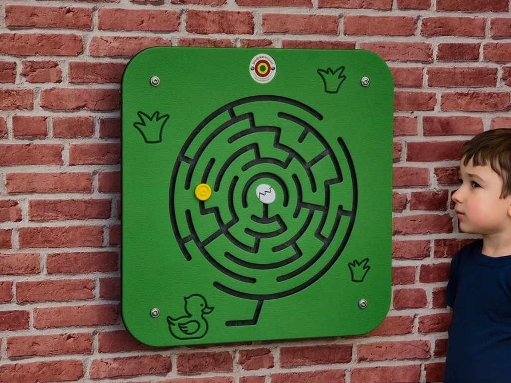 Play Panel Sliding Maze Duck
