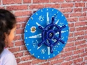 Round play compass