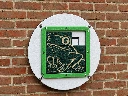 Round Play Panel Puzzle Frog