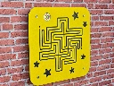 Panneau de jeu - Labyrinthe Étoile Jaune