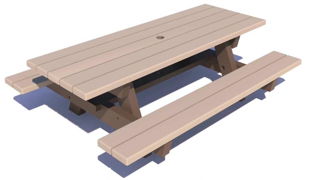 Picknicktafel Mini lang