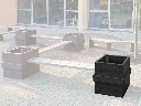Bloembak Zitcombinatie