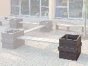 Bloembak Zitcombinatie