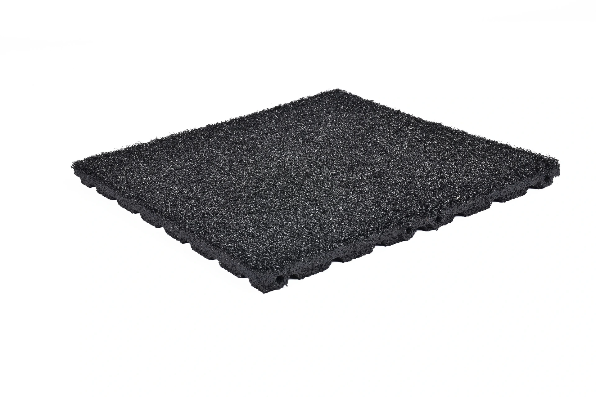 [ID303-000030-BL] Tapis en gazon synthétique par m² (Noir, 3.0 cm (hauteur de chute maximale 91 cm))