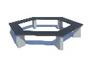 Banc Hexagonale 