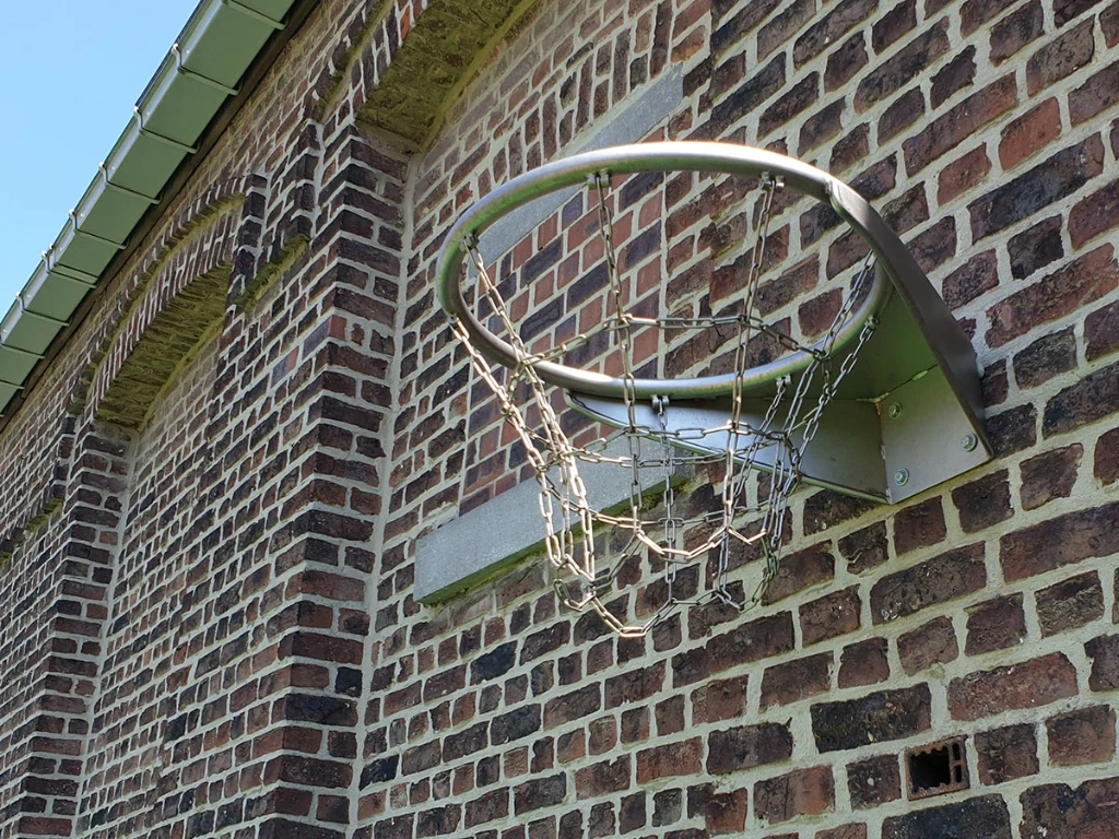 Basketball ring stainless steel with net