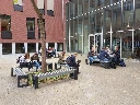 Bank Canvas 180 met leuning