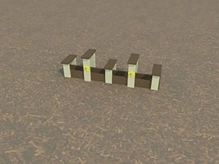 [ID100-0000KF-QB] ID100K - Xylophone (With flowers, Brown)