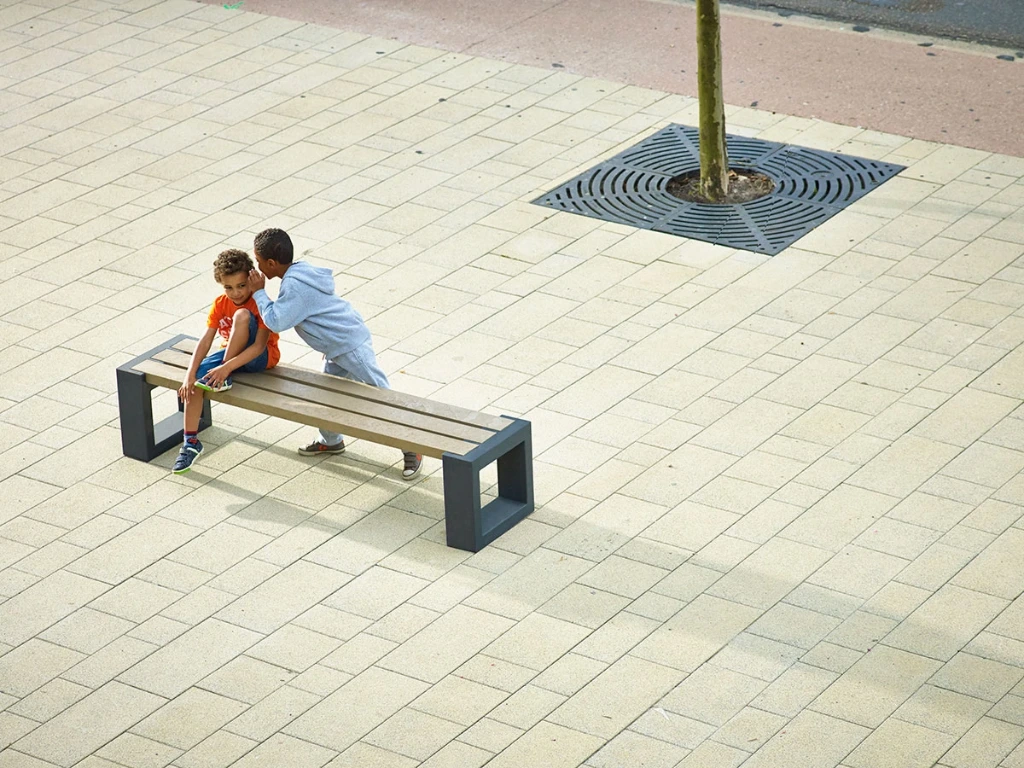 Bank Matrix 004 zonder leuning