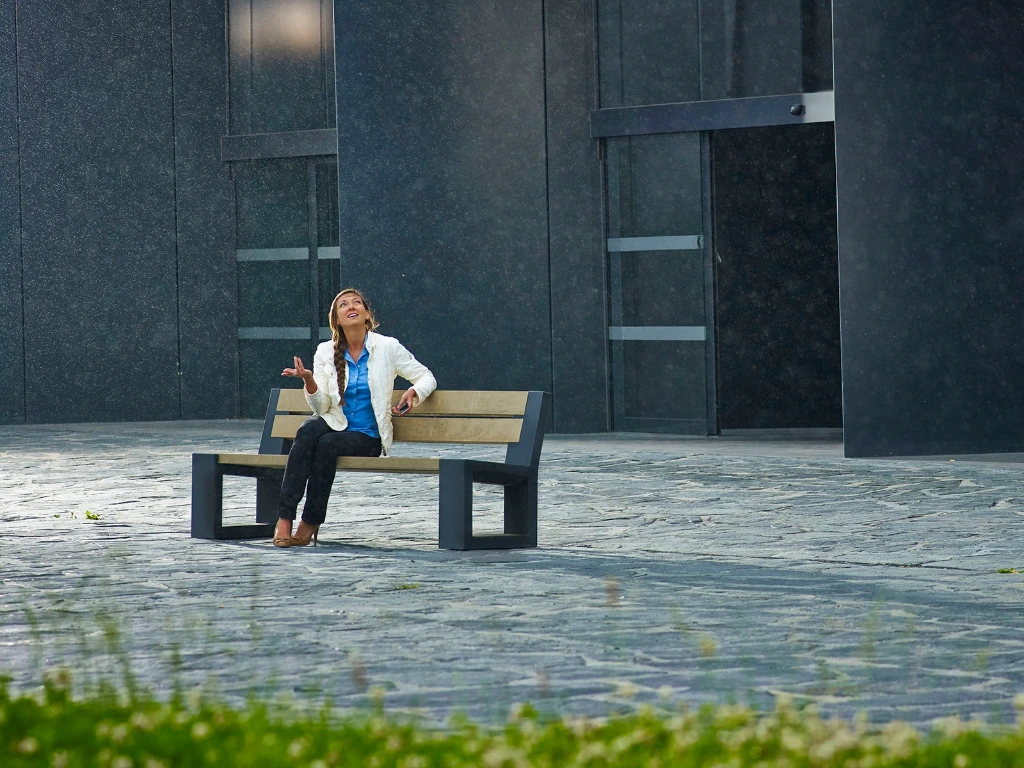 Bank Matrix 005 met leuning