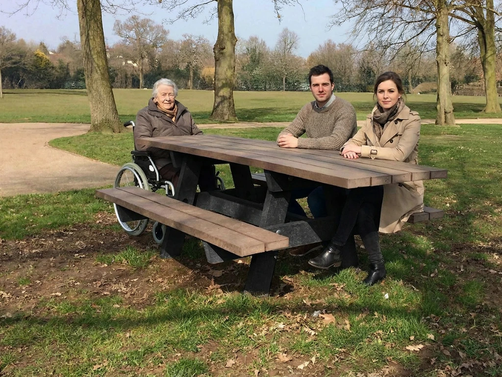 Table de pique-nique Oslo XL-G