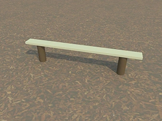 ID100D - Wide balance beam