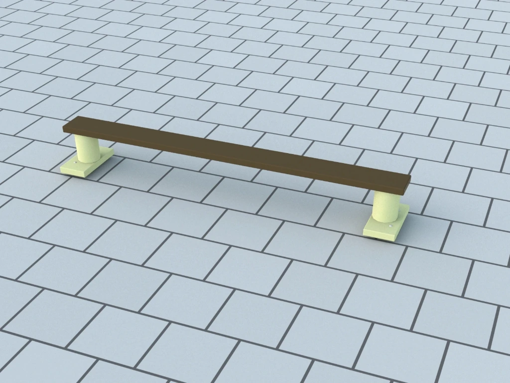 [ID098-00000D-QB] ID098C - Wide balance beam