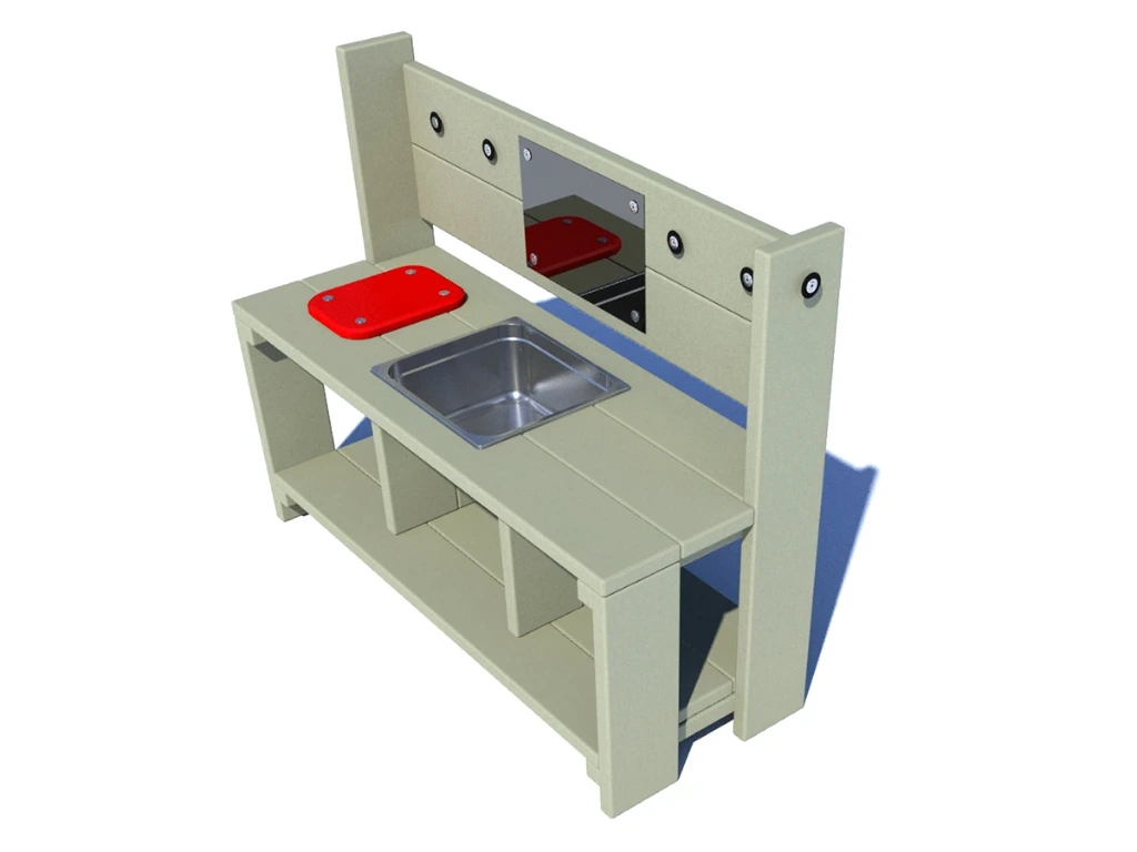 [ID083-00000P-SB] Play Kitchen Muddy - Sink