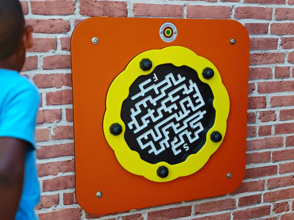 Speelpaneel Draaidoolhof