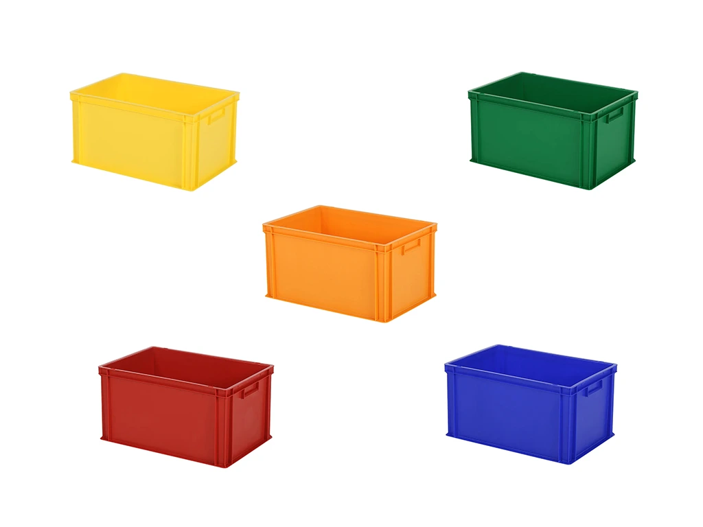 Euronorm box for book bag bank