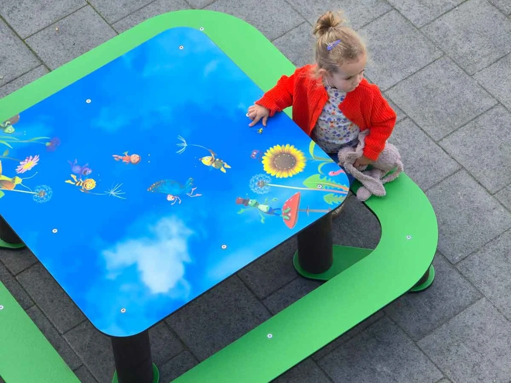 Table de pique-nique Quadro - Maya l'Abeille