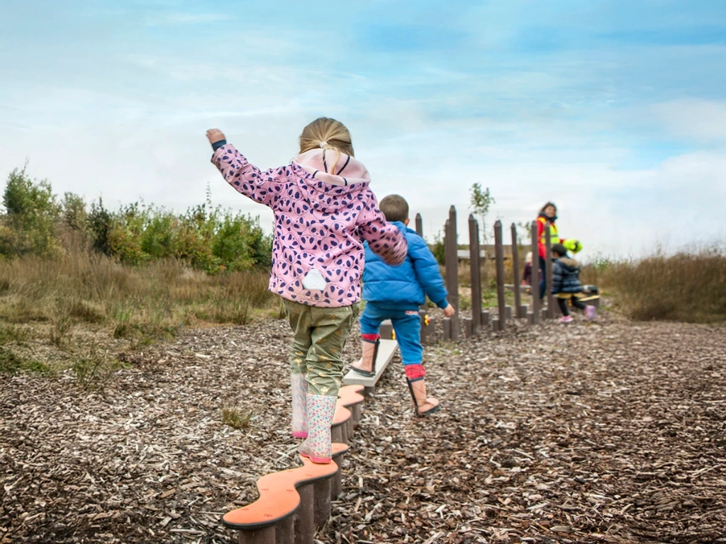 Package Obstacle Course in-ground with Flowers - ID100