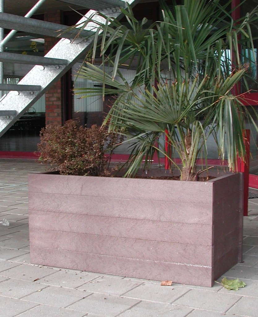 Bac à fleurs Rotterdam sans pieds 120 x 60 cm